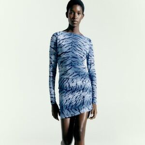 Blue Zebra Zara Mini Dress